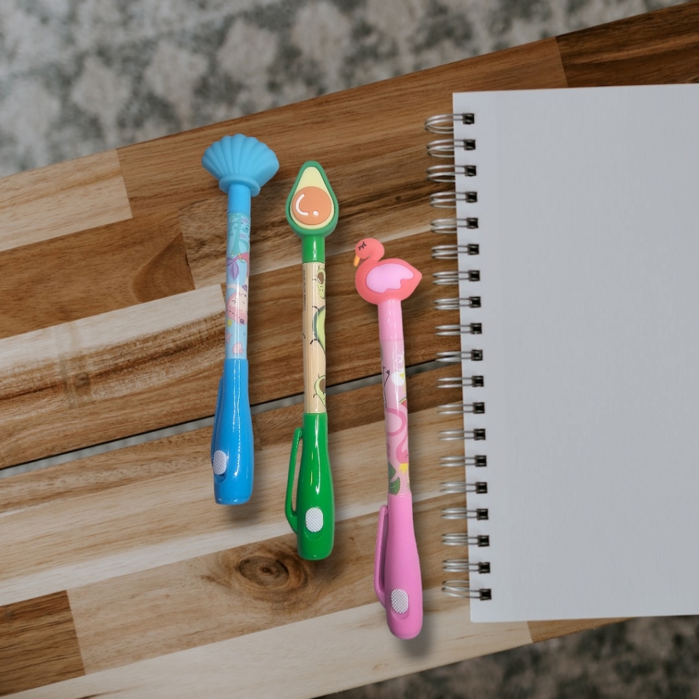 3 invisible pens